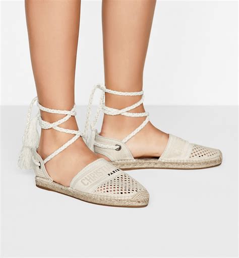 dior granville espadrille shoes.